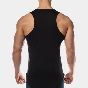 Camiseta BVD Negra Vital Muscle JED NORTH