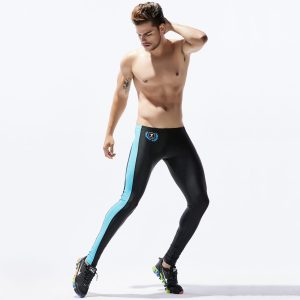 Lycra Negro con Turquesa TAUWELL 70612C