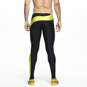 Lycra Negro con Amarillo TAUWELL 60613B