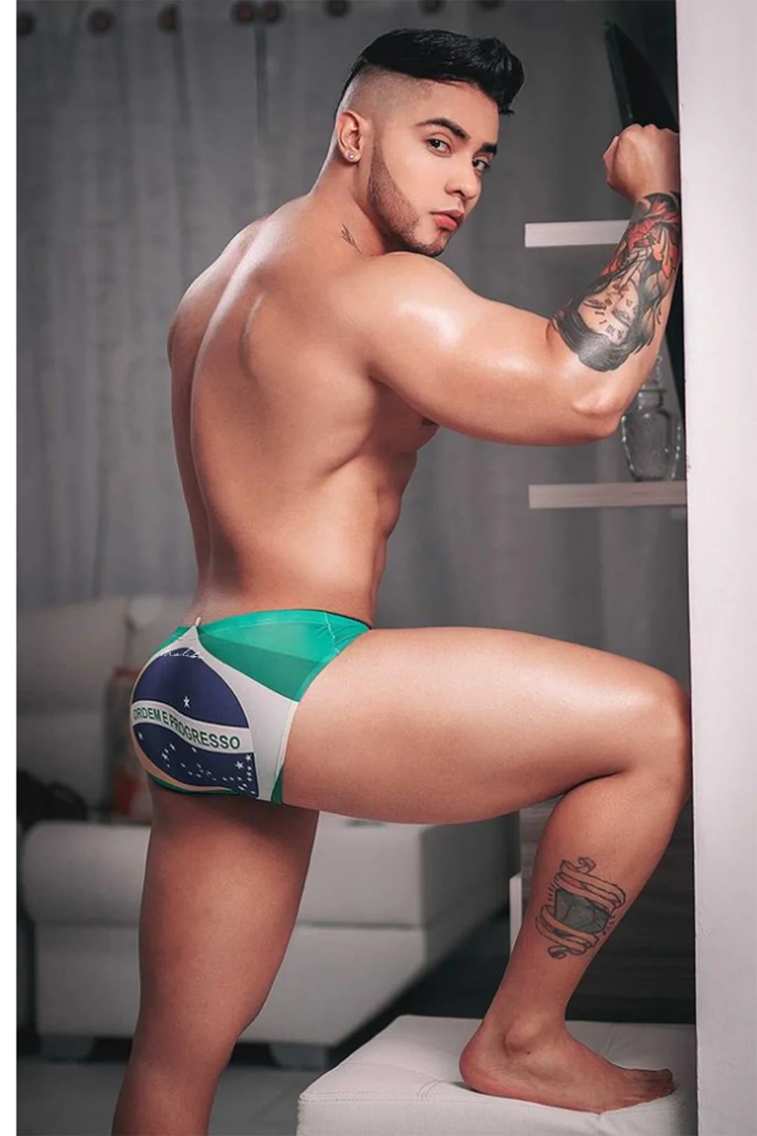Brief Flag's Collection JJ MALIBU Brasil - Image 5