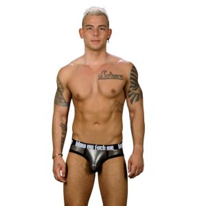 Brief Randa Plateada Blow Me Fuck Me ANDREW CHRISTIAN 91220