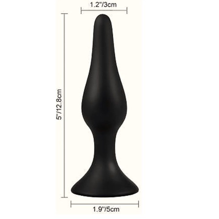 Plug Anal de silicon con ventosa JJMalibu  JV Sportswear