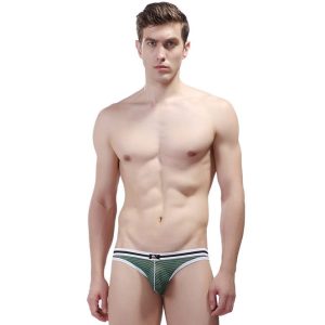 Brief/Suspensorio Moldeador Verde WANG JIANG 3009-XSJ