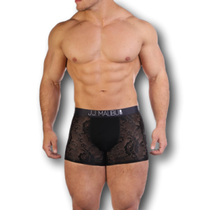 Boxer Classic Floral Print Negro JJMALIBU