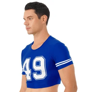 Crop Top 49 IEFIEL Azul