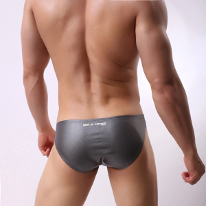 Brief de Cuerina BRAVE PERSON Gris