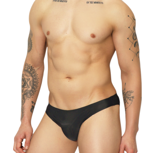 BRIEF J.J MALIBU -  SILKY  SEAMLESS  BLACK