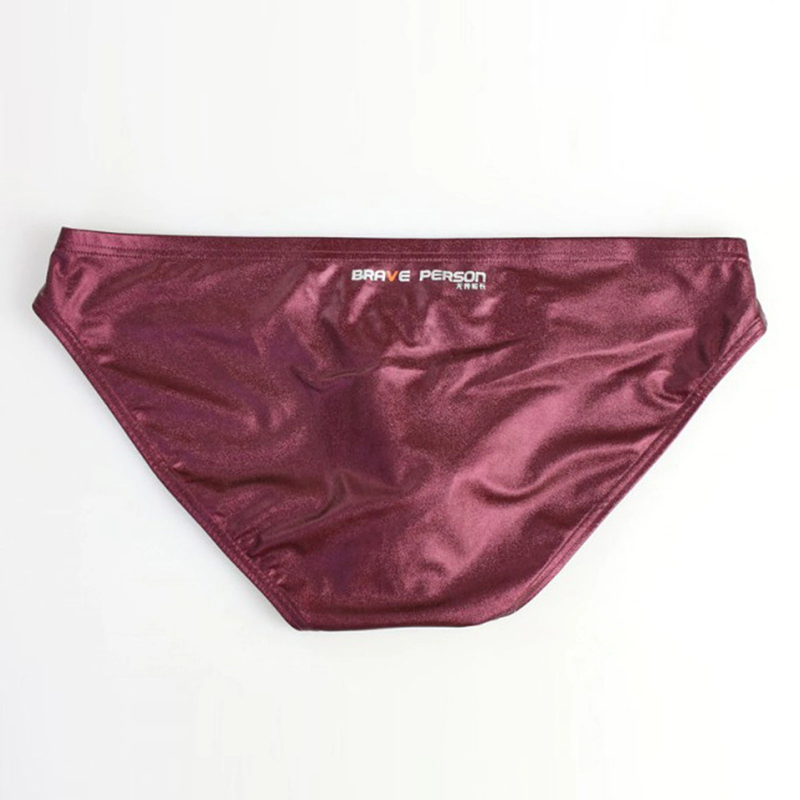 Brief de Cuerina BRAVE PERSON Rojo Vino - Image 3