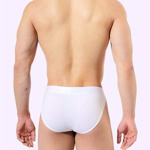 J.J MALIBU  BRIEF  SEE  THRU LACE BLANCO