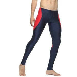 Lycra Azul Marino con Rojo TAUWELL 60612B