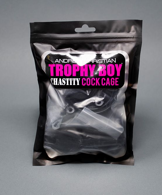 Jaula de Castidad Trophy Boy ANDREW CHRISTIAN (9.5 cm insertable) - Image 5