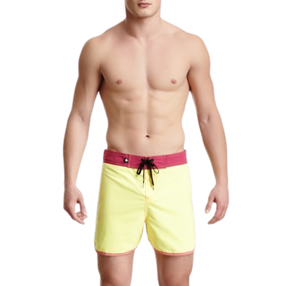 Shorts Bañador ANDREW CHRISTIAN Amarillo 7251
