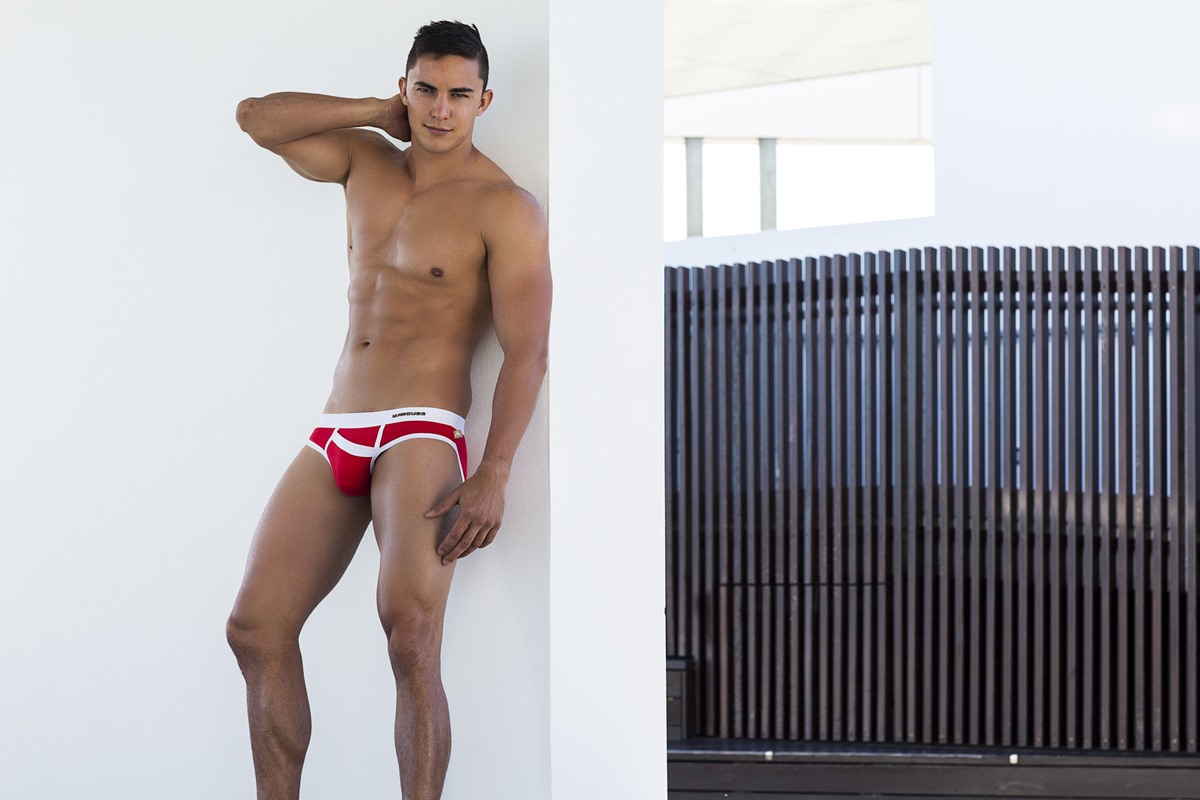 Brief Peep MARCUSE Rojo - Image 5