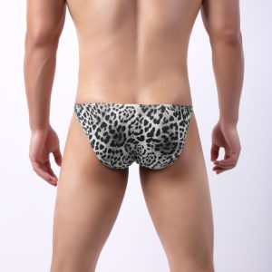 Tanga Abultadora Animal Print - Gris