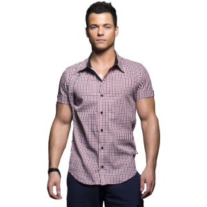 Camisa de Cuadros Cross Brace ANDREW CHRISTIAN 10112