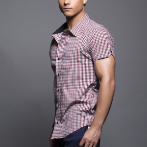 Camisa de Cuadros Cross Brace ANDREW CHRISTIAN 10112