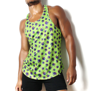 Camiseta BVD Feel Me Scoop JJ MALIBU Grafic Weed