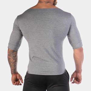 Camisa Fitness 3/4 JED NORTH Gris