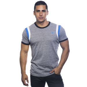 Camiseta California Venice Tee ANDREW CHRISTIAN Gris 10217