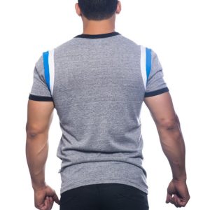 Camiseta California Venice Tee ANDREW CHRISTIAN Gris 10217