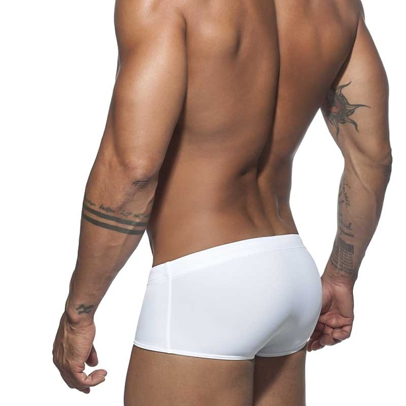 Traje de Baño largo Sunga ADDICTED Basic Blanco - Image 2