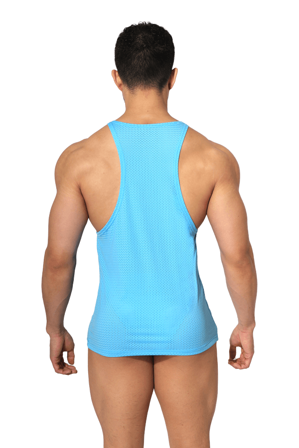 Camiseta BVD Come Through Mesh JJ MALIBU Celeste - Image 3