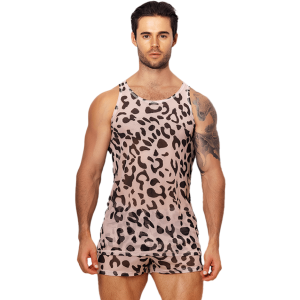 Camiseta BVD Greedy JJ MALIBU Leopard