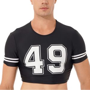 Crop Top 49 IEFIEL Negra