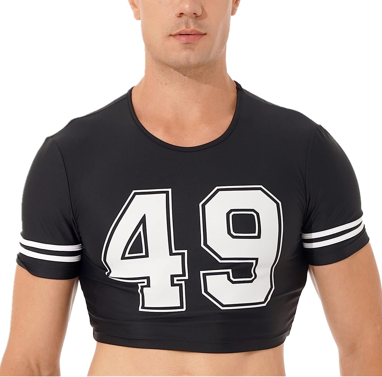 Crop Top 49 IEFIEL Negra - Image 2