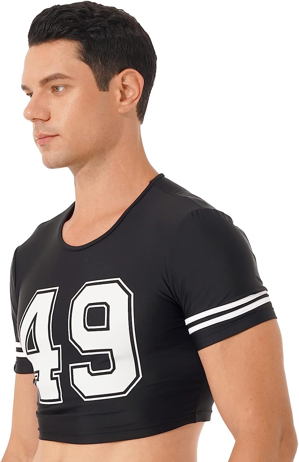 Crop Top 49 IEFIEL Negra - Image 3