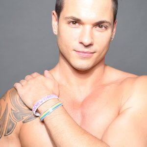 Pulsera Pride de Silicona ANDREW CHRISTIAN