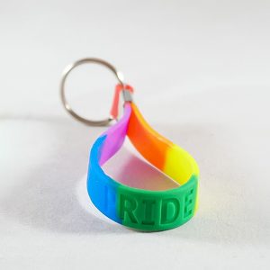 Llavero de Silicona PRIDE Unisex Bajo Relieve