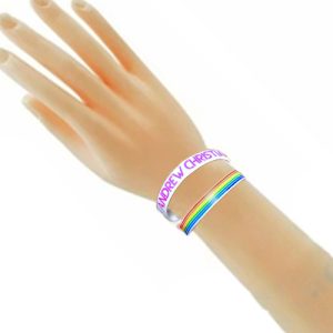 Pulsera Pride de Silicona ANDREW CHRISTIAN