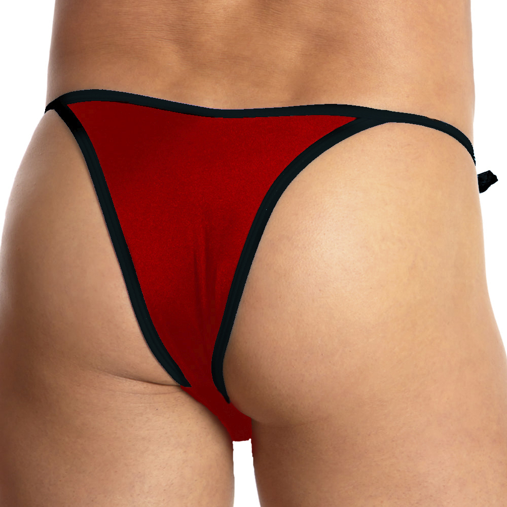 Bikini Chords Brazilian COVER MALE Rojo CMJ040 - Image 2
