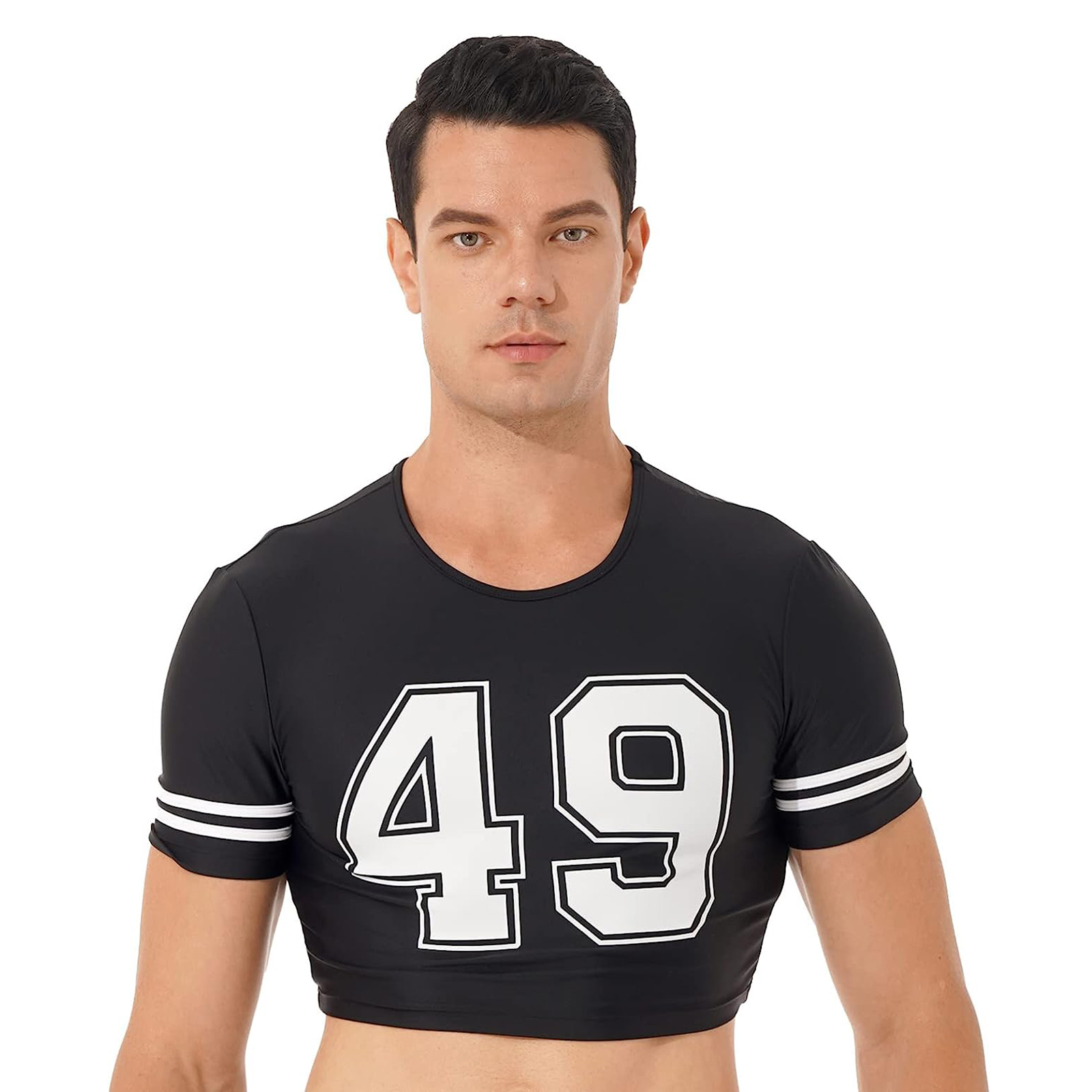 Crop Top 49 IEFIEL Negra