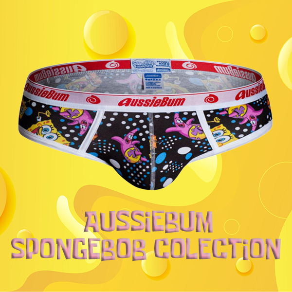Brief Sponge Bob AUSSIEBUM Negro