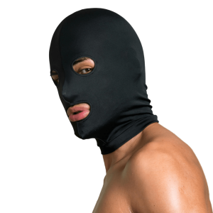 Máscara de Lycra BDSM con Apertura de Ojos y Boca