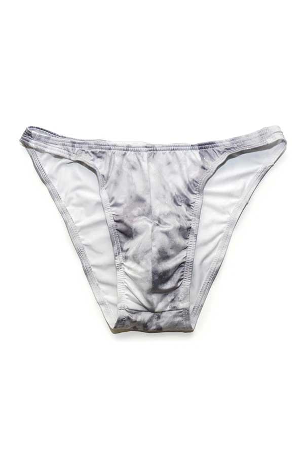 Brief Pop off Stretch JJ MALIBU Gris Tye Dye - Image 4