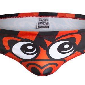Traje de Baño tipo brief AUSSIEBUM Crazy Critters Naranja