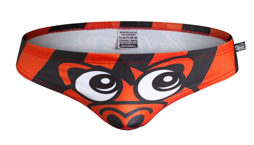 Traje de Baño tipo brief AUSSIEBUM Crazy Critters Naranja - Image 2