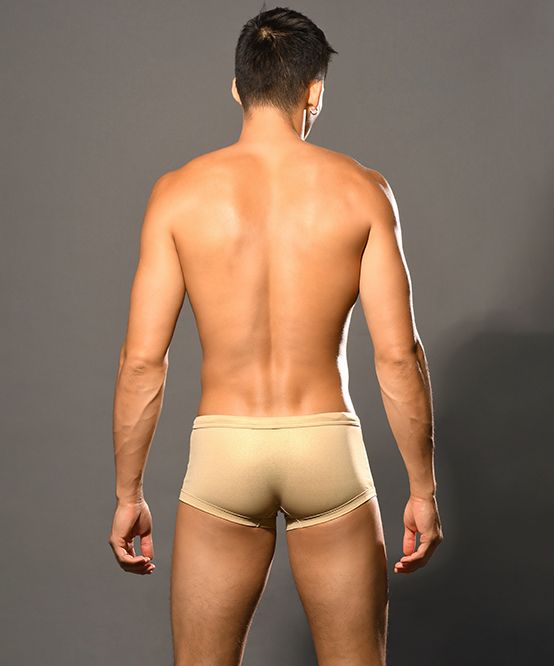 Traje de Baño largo ANDREW CHRISTIAN Nude Shimmer Beige 7947 - Image 4