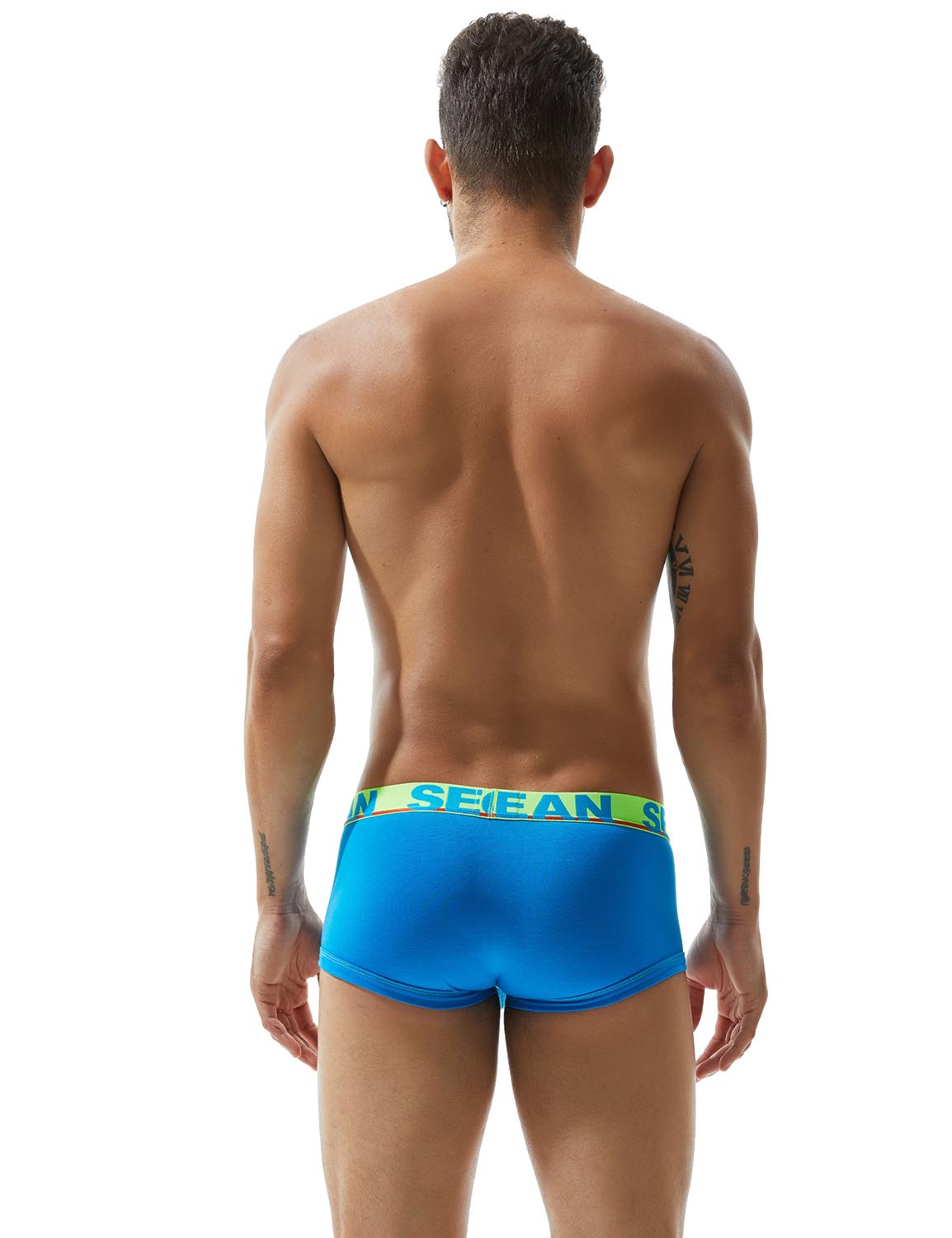 Bóxer Daily Cotton SEOBEAN Celeste 90203 - Image 3
