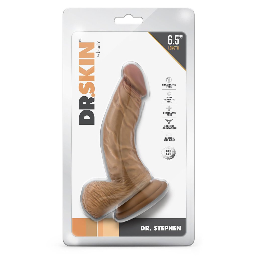 Dildo Dr. Stephen de DR.SKIN Caramelo - Image 2