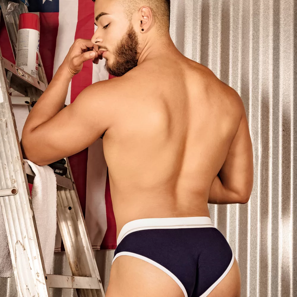 Brief Spacey HUNG Navy HGJ011 - Image 2