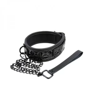 Collar de Vinilo SINFUL BLACK de nsnovelties