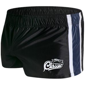 Short Rugby Blitz Pro AUSSIEBUM Negro/Franja Navy