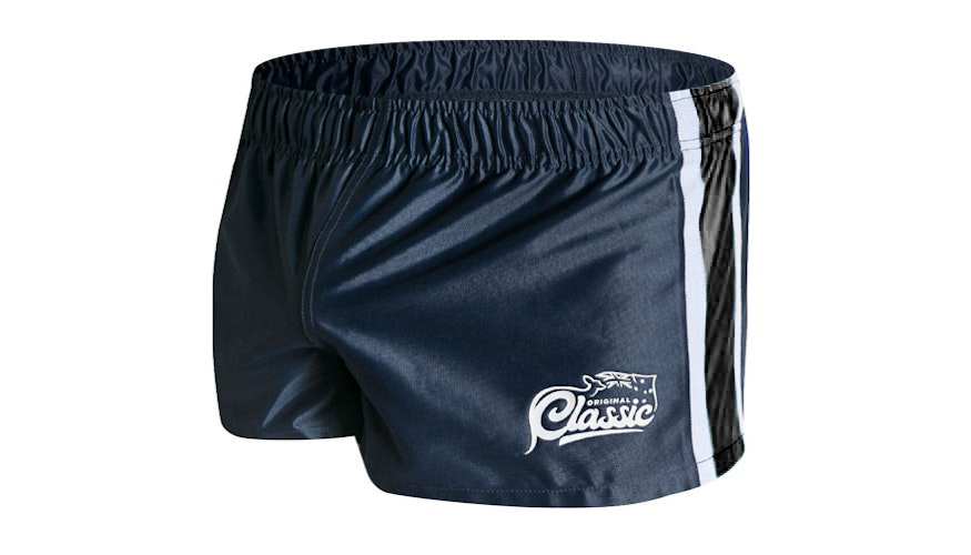 Short Rugby Blitz Pro AUSSIEBUM Navy/Franja Negro - Image 2