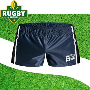 Short Rugby Blitz Pro AUSSIEBUM Navy/Franja Negro