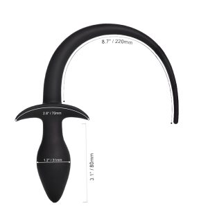 Plug Anal Puppy Play Negro