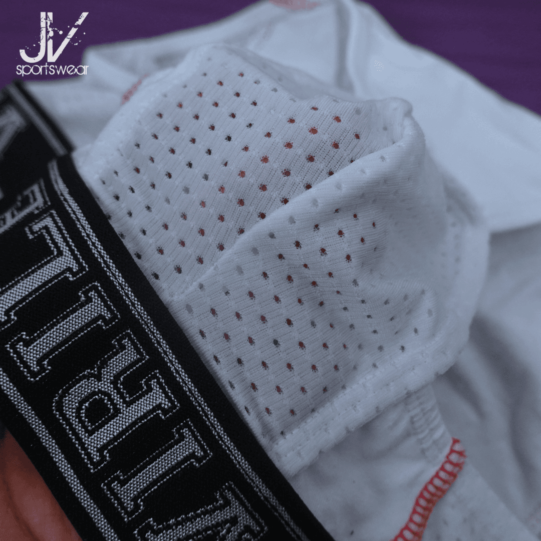 Brief Dual Mesh VIRILE Blanco VLH003 - Image 5